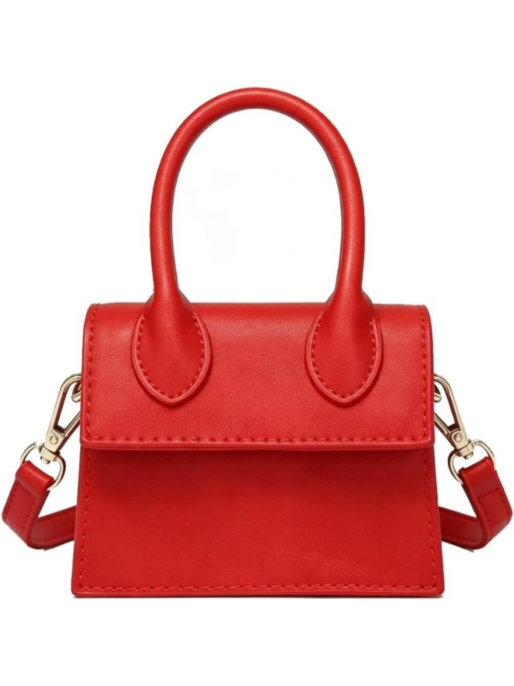 Chic Mini Crossbody Purse for Women | Stylish Top Handle Clutch Handbag